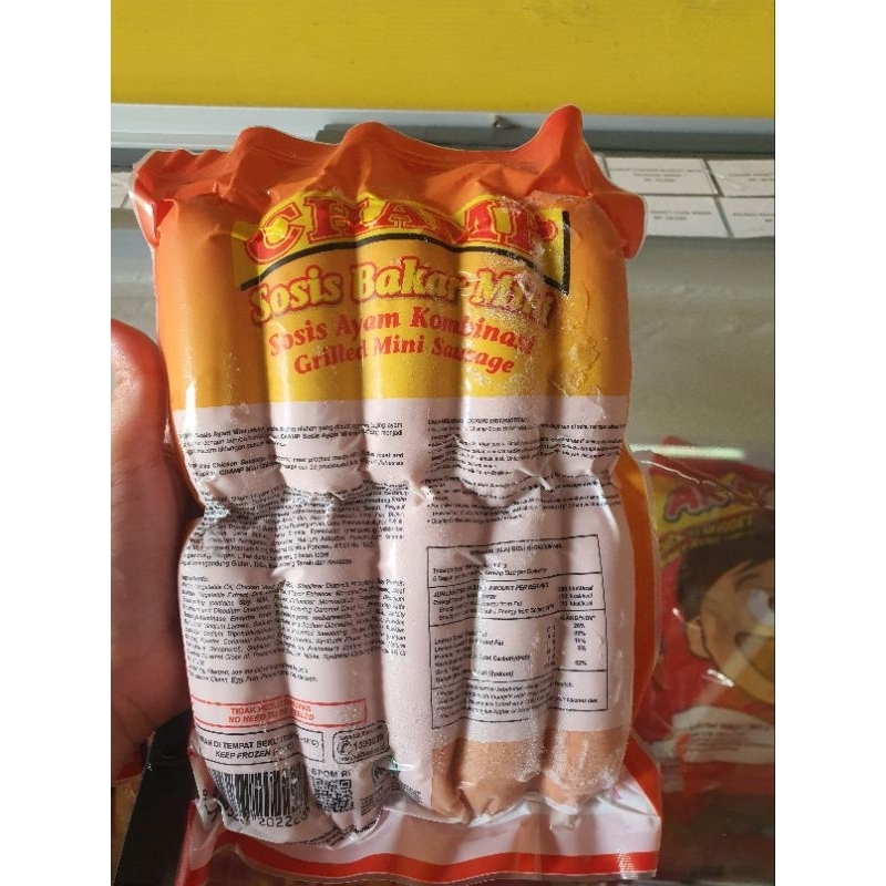 

Champ Sosis bakar mini 500gr