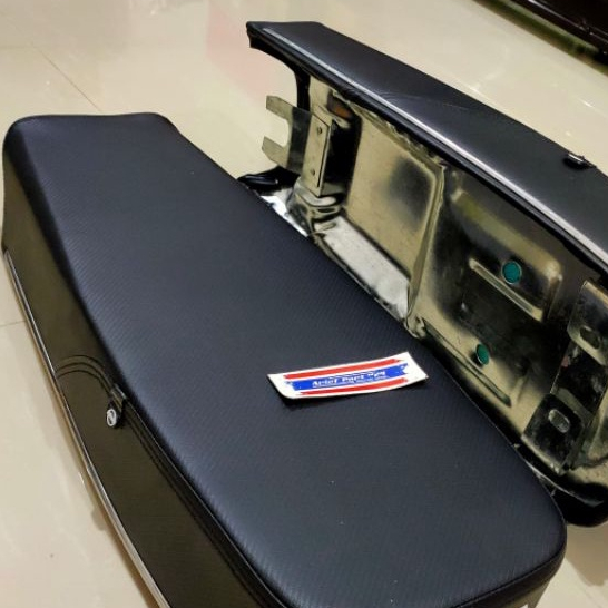 Jok cb kulit MBtech jok cb MBtech galvanis anti gembos