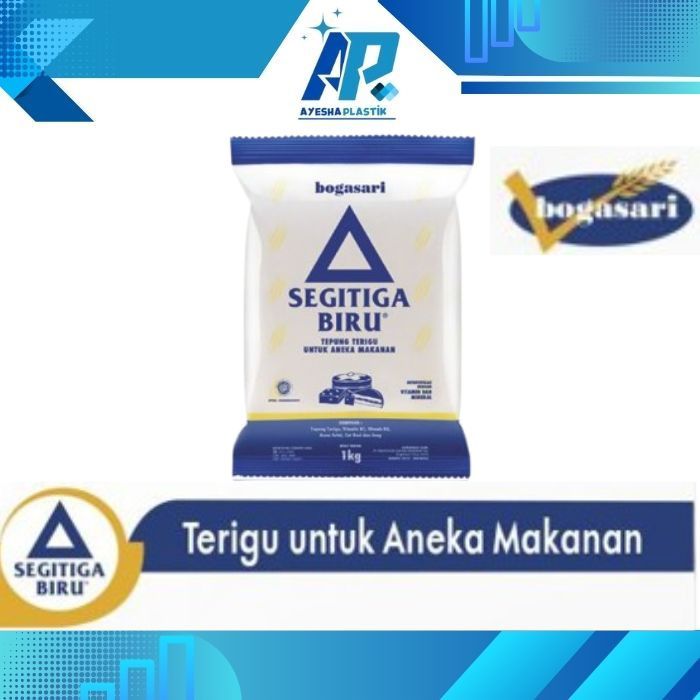 

Tepung Segitiga Biru Kemasan Bogasari 1KG