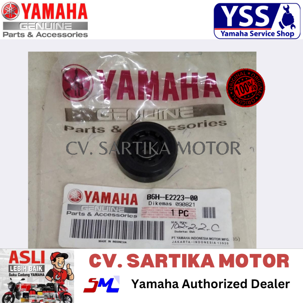 Seal Kipas Pompa Air Radiator ALL NEW NMAX B6H-E2223-00