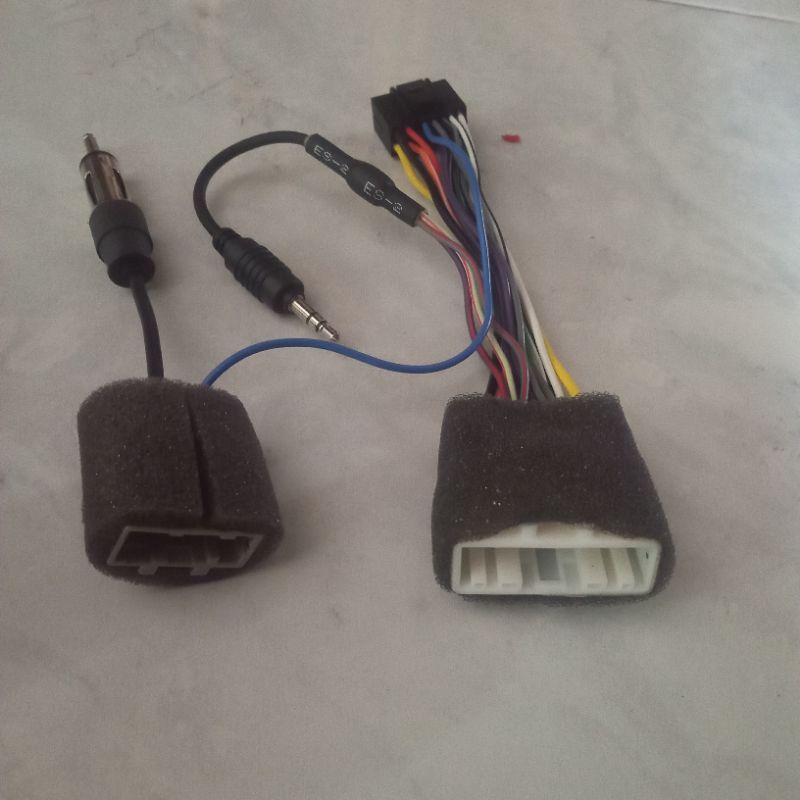 Soket head unit kenwood pnp nissan livina xtrail t31 march plug n play