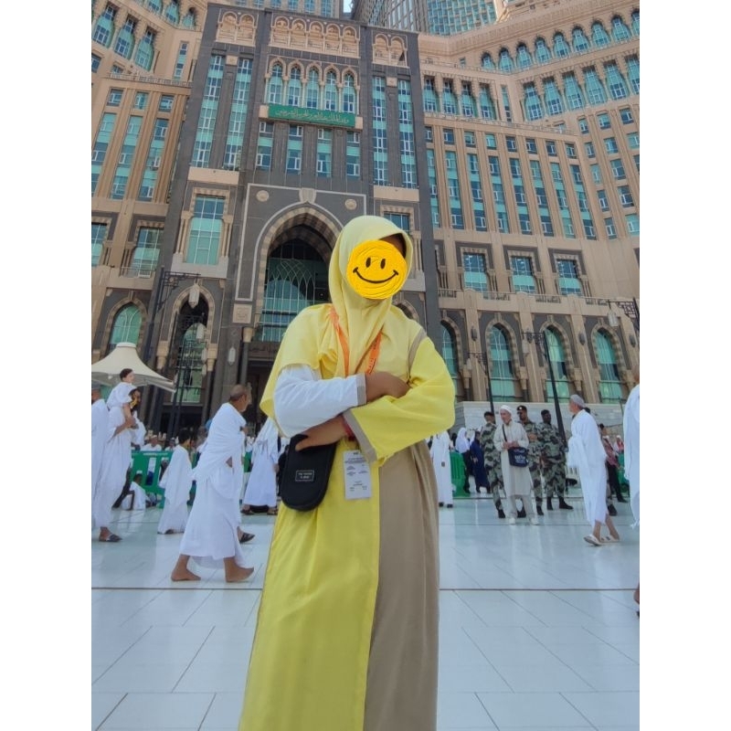 Baju Umroh Gamis Hoodie Djellaba Maroko Jalabah Jubah Kapucong Maroko Anak Perempuan Viscose