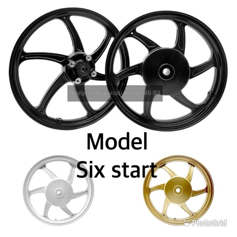 velg six start vnd mio sporty / mio soul / mio j pelek vnd six start mio