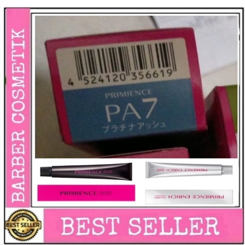 cat rambut shiseido hair color shiseido PA 7 pewarna rambut shiseido