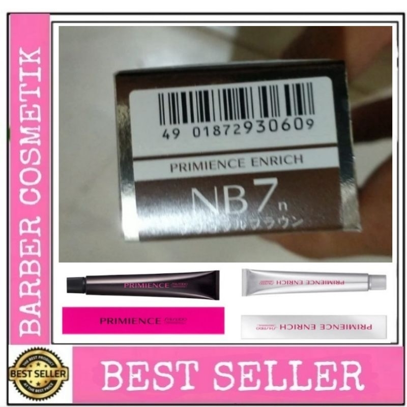 cat rambut shiseido hair color shiseido NB 7 pewarna rambut shiseido