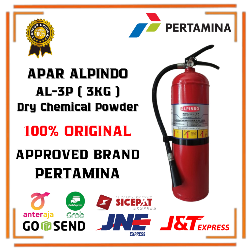Alpindo Dry Chemical Powder Uk. 3Kg AL-3P