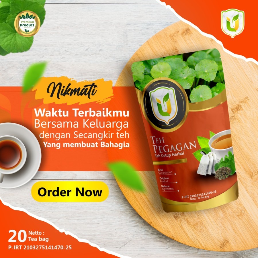 

Teh Pegagan Teh Celup Herbal Premium Tradisional Organik