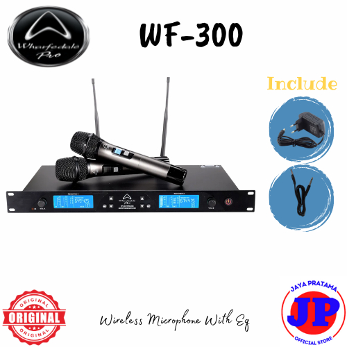 Wharfedale Pro WF300 Dual Wireless Microphone System WF-300