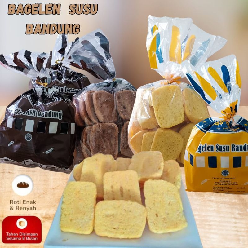 

Roti Bagelen Bandung Kue Kering Coklat Keju Susu Manis