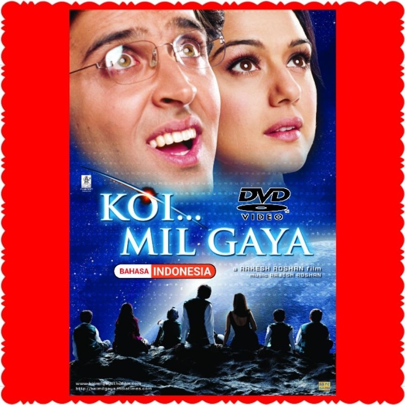 KASET FILM KOI MIL GAYA DUBBING BAHASA INDONESIA-KASET FILM INDIA KOI MIL GAYA-FILM INDIA BAHASA IND