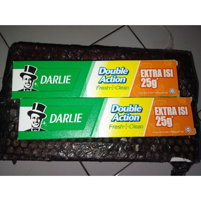 Darlie pasta gigi 150gr+25gr//COLGATE Pasta Gigi Total Charcoal 110g