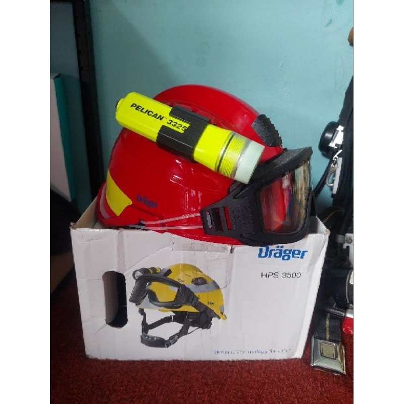 Helm Pemadam Kebakaran Drager Hps 3500