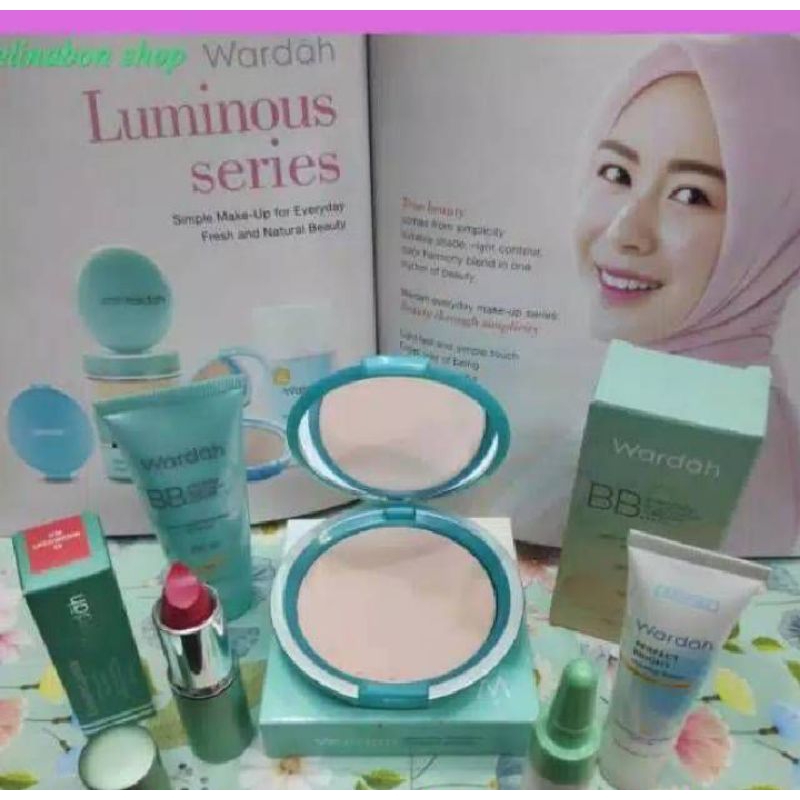 Free hadiah PROMO  Paket Makeupset wardah seserahan / Makeupset Wardah beauty / paket kosmetik Warda