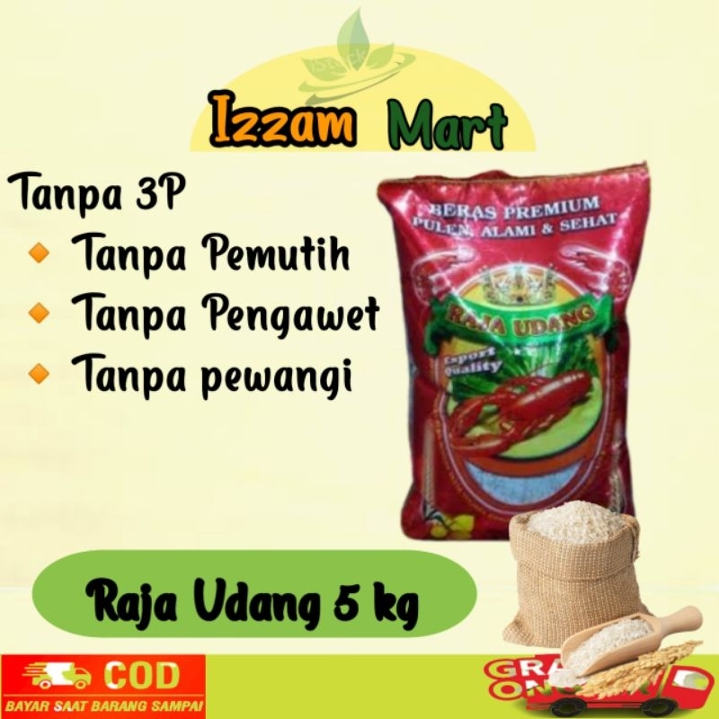 

beras premium raja udang 5 kilo