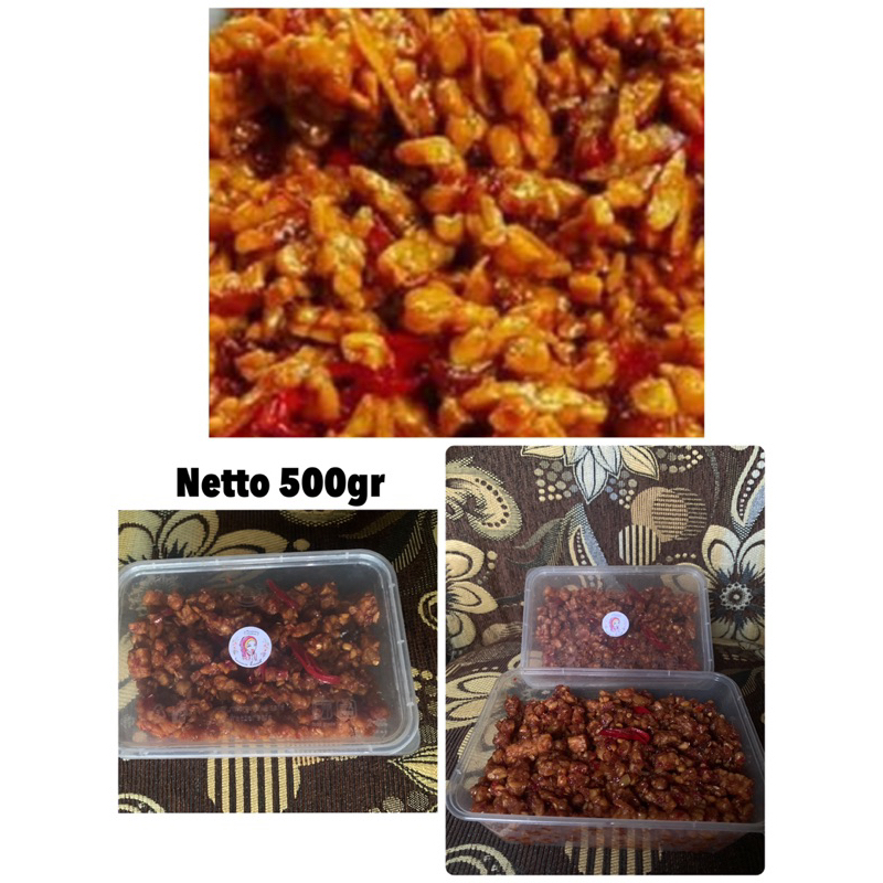 

Orek tempe/kering tempe 500gr asli Madiun