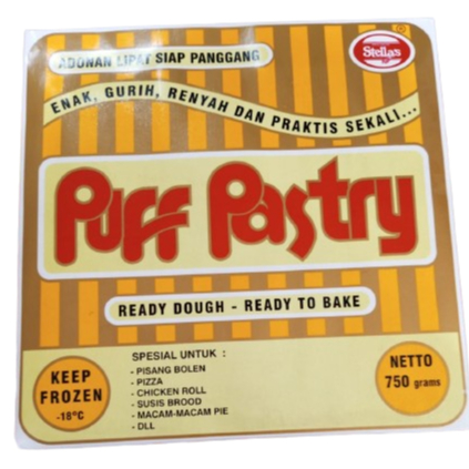 

STELLA Puff Pastri 750gram