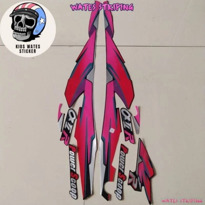 STIKER STRIPING LIST BODY YAMAHA ALFA 1995