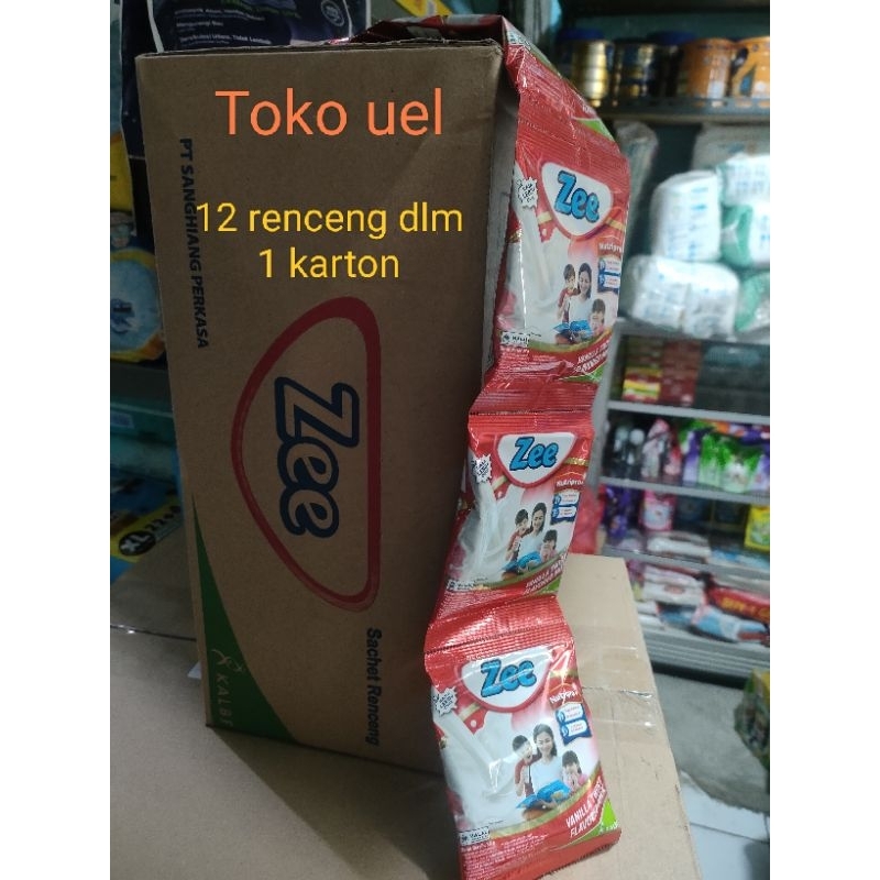 

ZEE SACHET JUAL KARTONAN ( 1 KTN= 12 RENCENG)