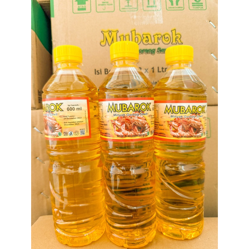 

Minyak Goreng 600 ml Mubarok