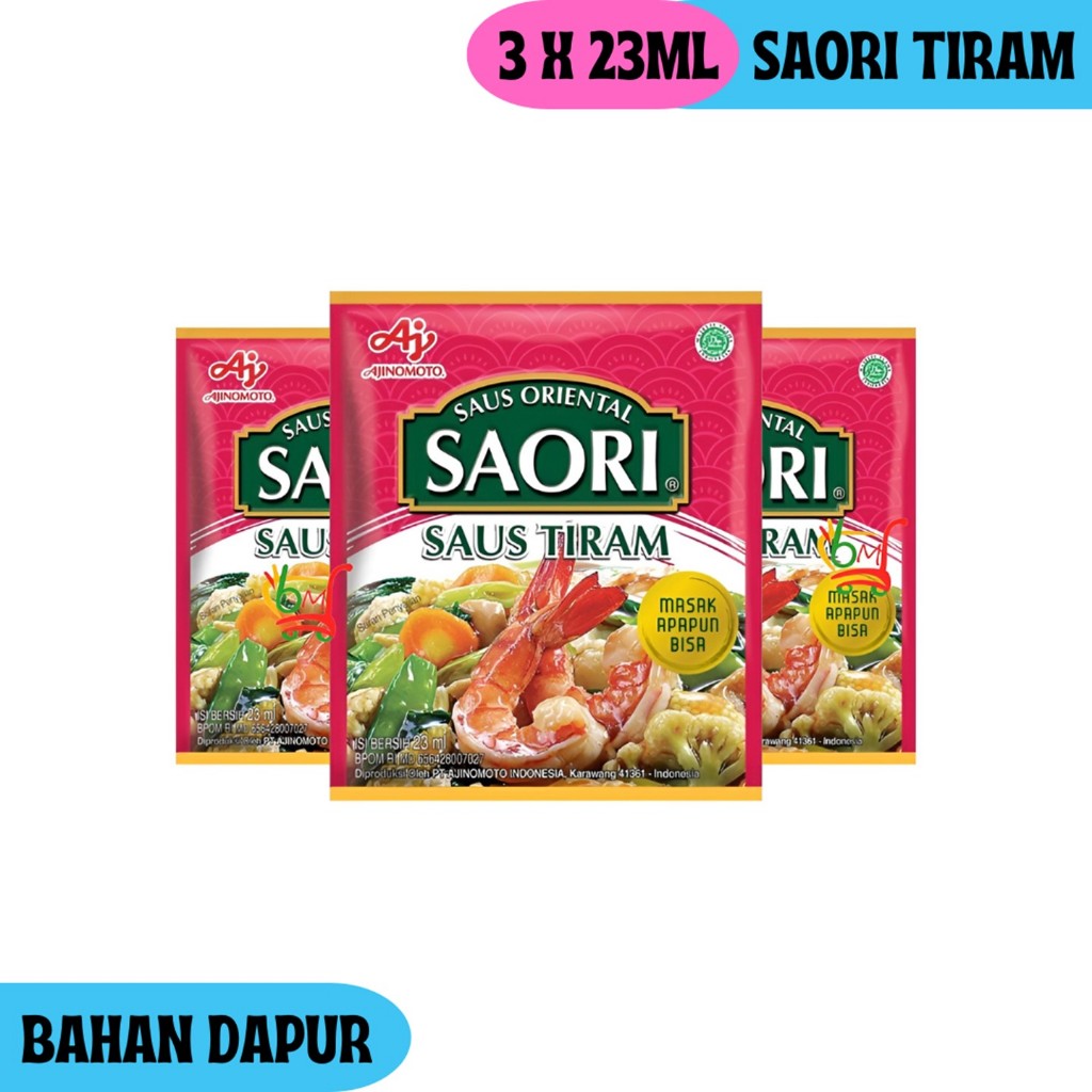 

3PCS Saori Saus Tiram Bumbu Masak Instan dari Ajinomoto