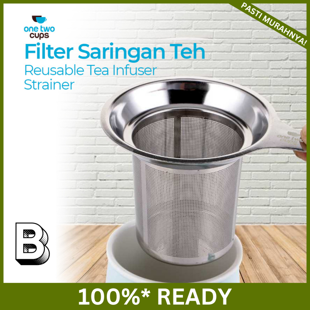 [PROMO] Saringan Teh / Saringan Teh Stainless / SARINGAN TEH STAINLESS / TEA FILTER / TEA INFUSER / 