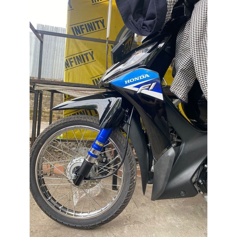 Cover Shock motor Revo bebek Supra Revo