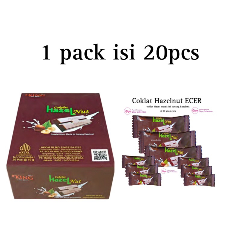 

[PACK] Coklat Hazelnut Bonibol - Cokelat Hazelnut dKing Murah