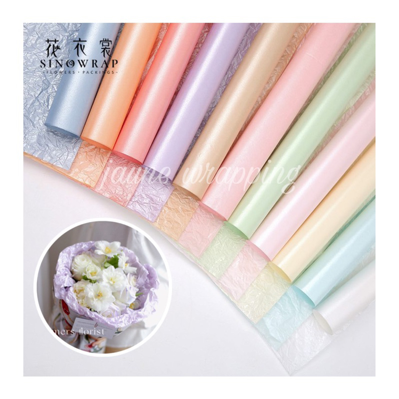 

[1PAK/20LEMBAR] JOO Kertas Serut Pearl Buket Bunga / Flower Wrapping Paper