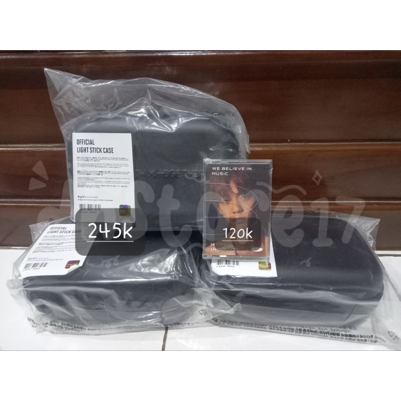 [READY STOCK] TXT MERCH (PC Set Hybe Insight & Lightstick Case) - BF WVSHOP