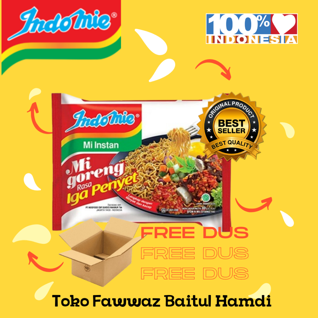 

5 Pcs Indomie Goreng Iga Penyet