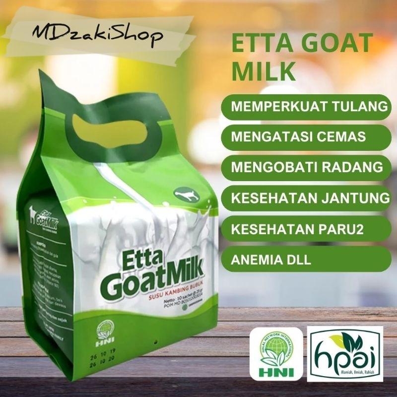 

SUSU KAMBING || ETTAWA || ETTA GOAT MILK || HNI HALAL IS MY WAY