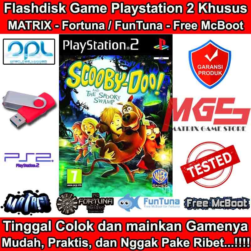 Flashdisk Game PS2 PS 2 Scooby-Doo and the Spooky Swamp