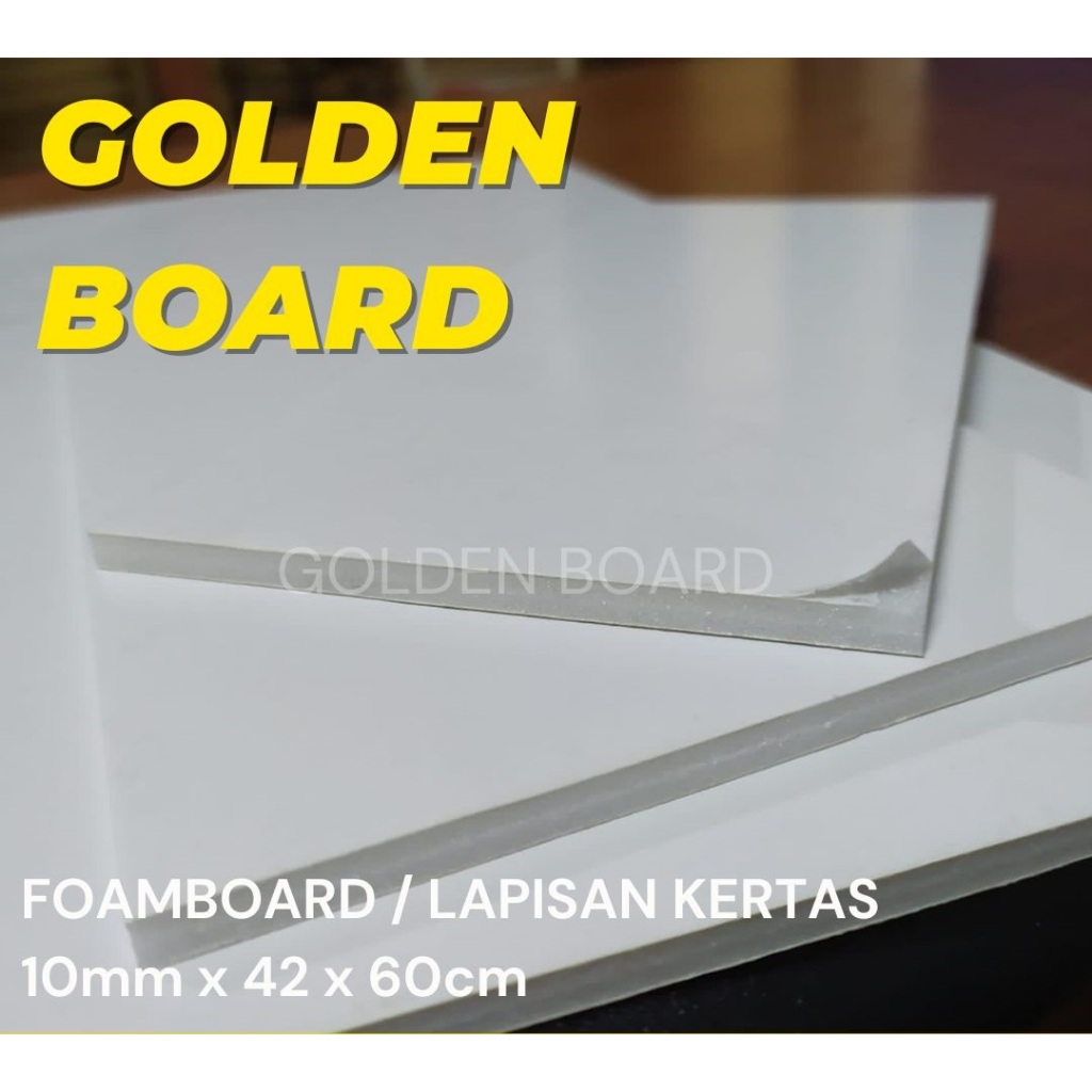 

Foamboard 10mm x 42x 60cm