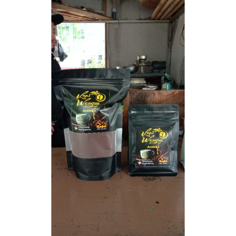 

Kopi ARABIKA PUNTANG Wangun bubuk atau biji kemasan 250gram natural