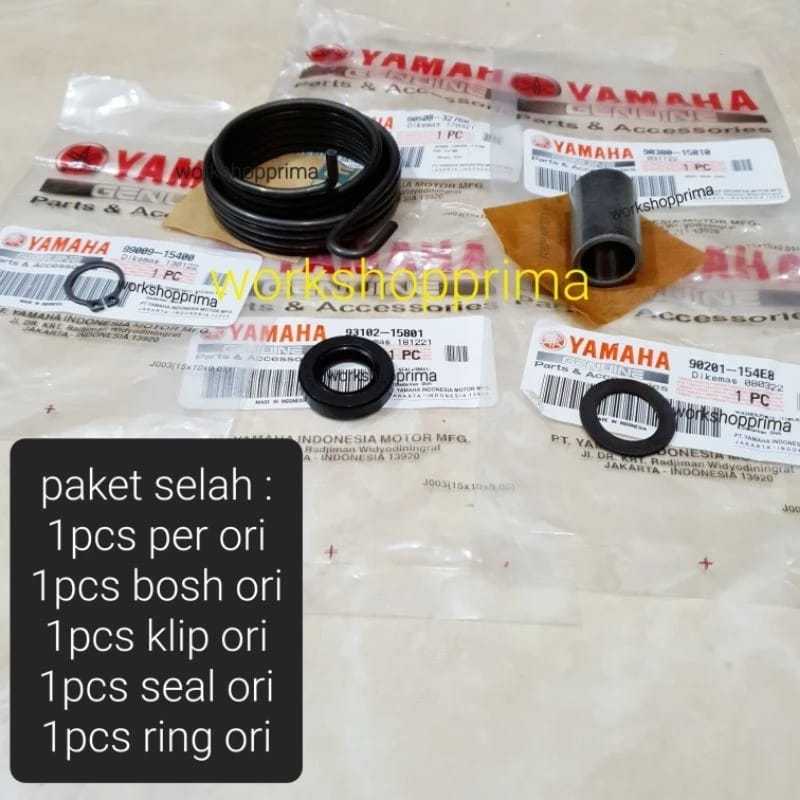 Paket Bosh kick stater seal klip per ring selahan engkolan Aerox 125 Xeon Karburator Xeon RC GT 125 