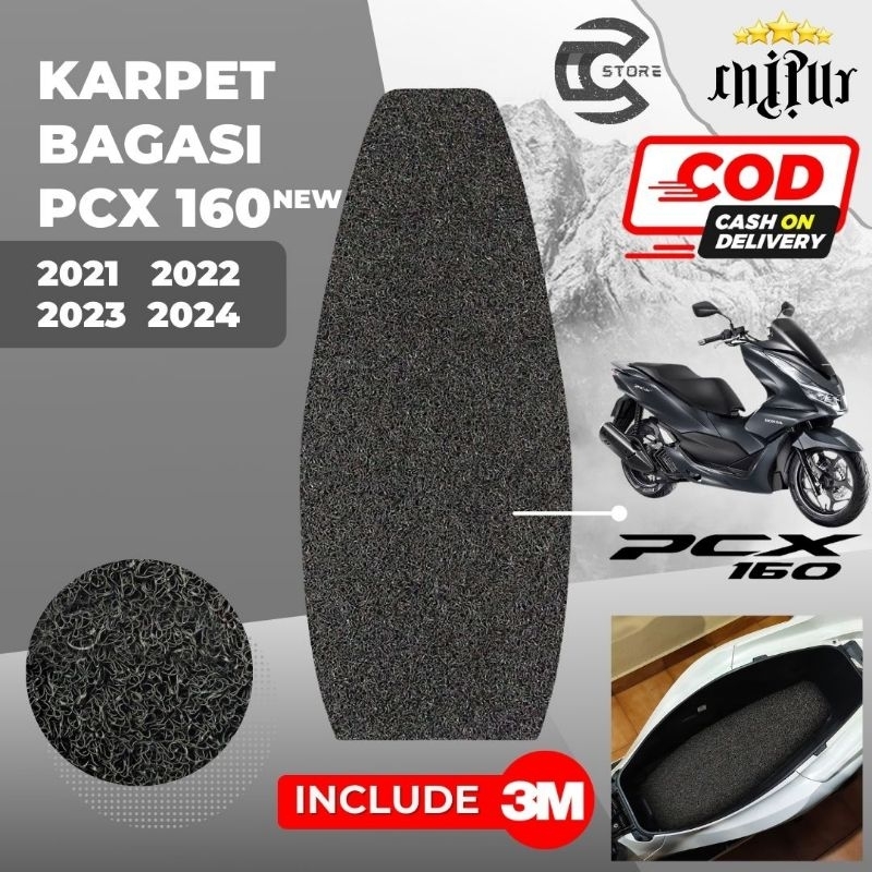 Karpet Bagasi PCX 160 2024 / Karpet Mie PCX 160 New 2024 / Storage Inner Liner Protector PCX 160