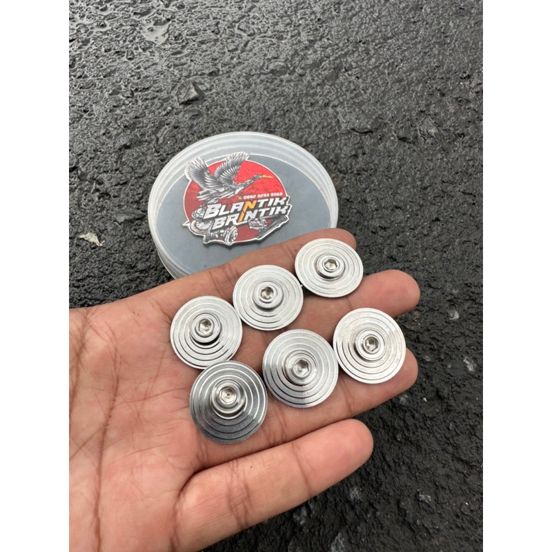 baut pijakan kaki mio,injekan mio, baut dek bawah mio stainless custom handmade