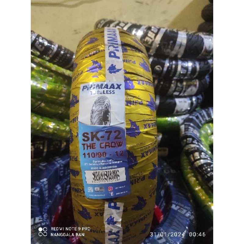 ban scoopy belakang 110/90-12