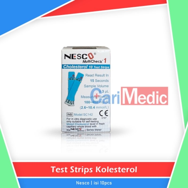 Strip Nesco Tes Kolesterol | Cholesterol Cek Nesco