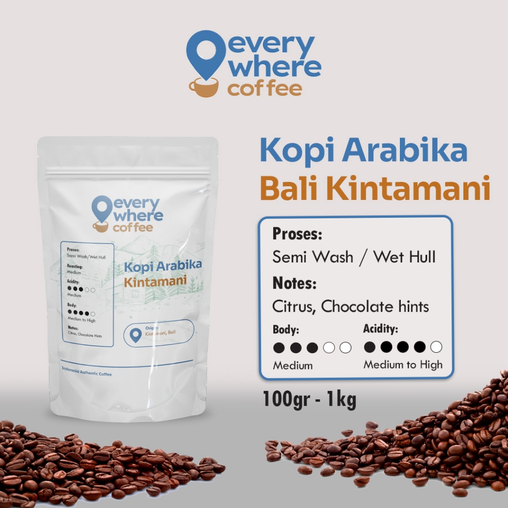 

Biji Kopi Arabika Bali Kintamani