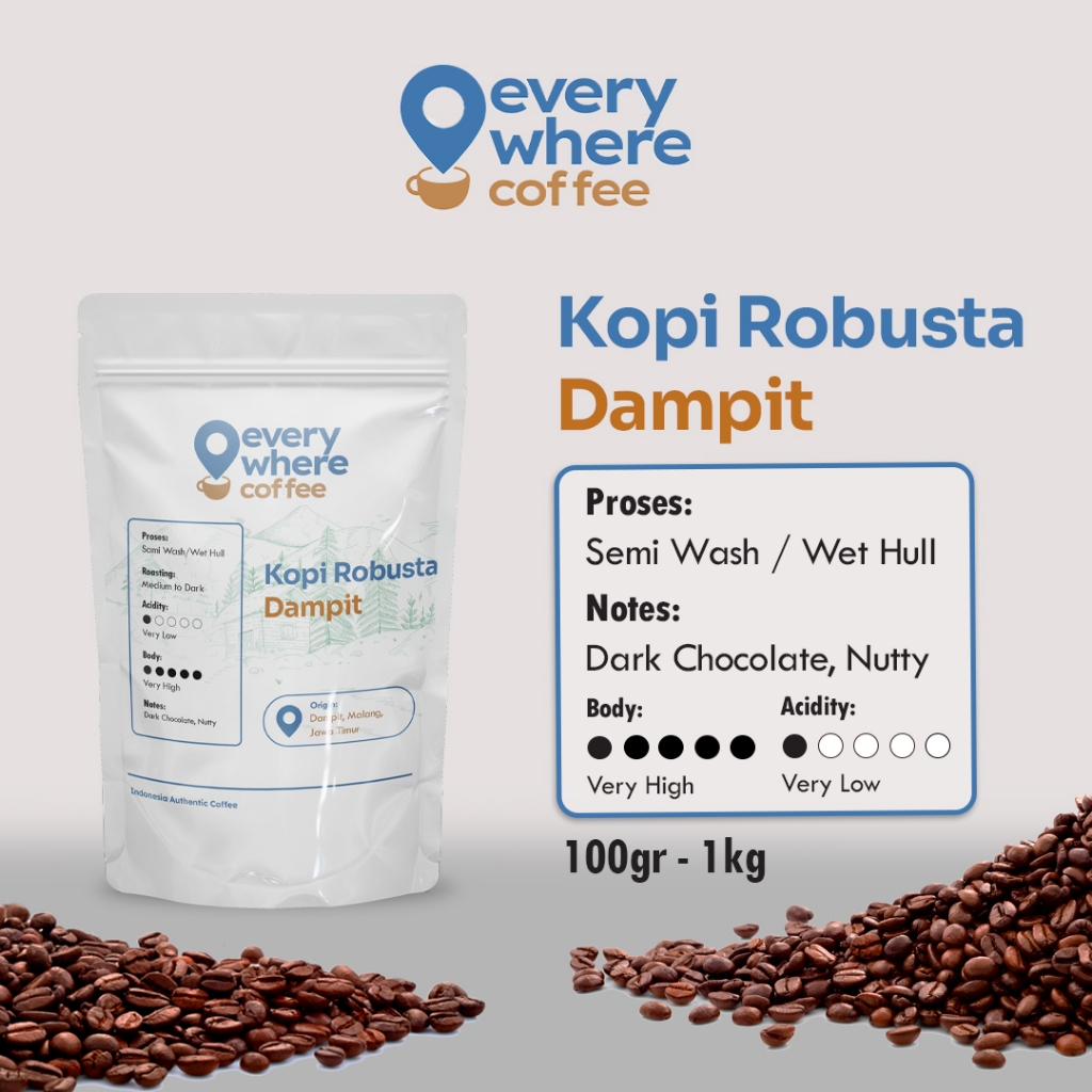 

Biji Kopi Robusta Dampit