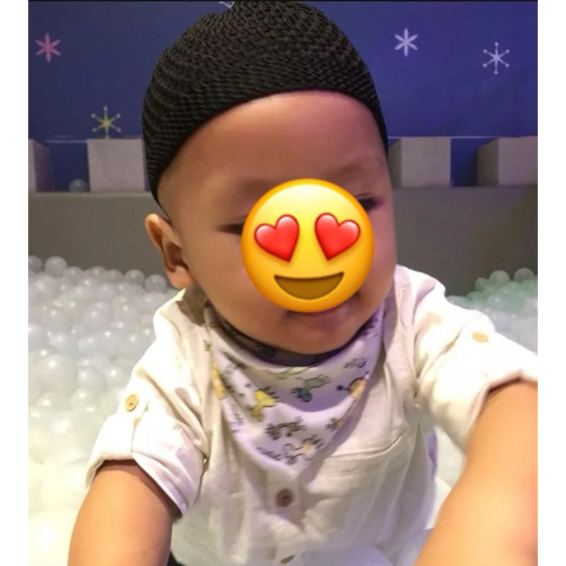 peci rajut bayi dan anak banda aceh 0- 3-tahun