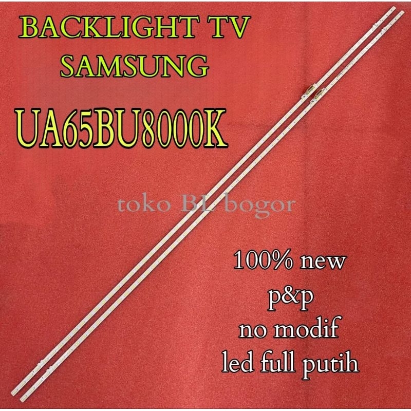 Lampu led bl backlight tv samsung UA65BU8000 UA65BU8000K 65BU8000