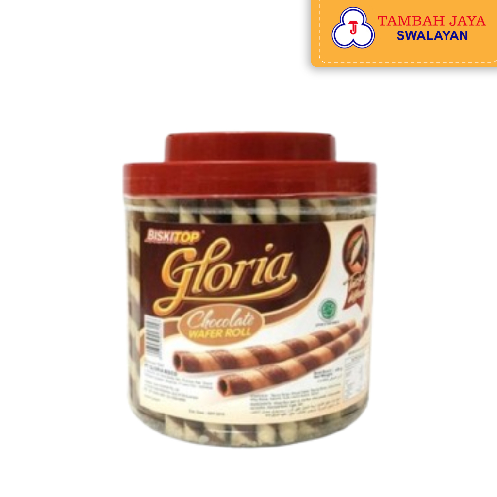 

Biskitop Gloria Chocolate Wafer Roll 500gr