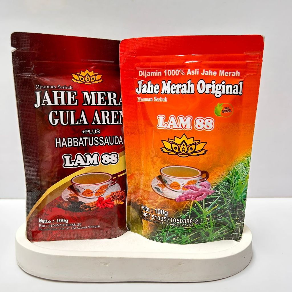 

JAHE MERAH ORIGINAL | JAHE MERAH GULA AREN 100GR