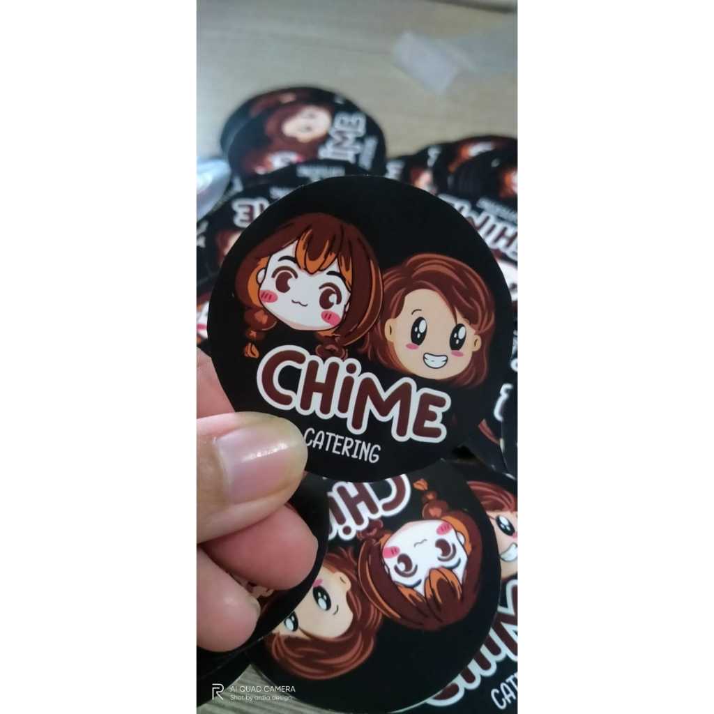 

Cetak + Cutting Sticker Custom Bentuk Ukuran A3+