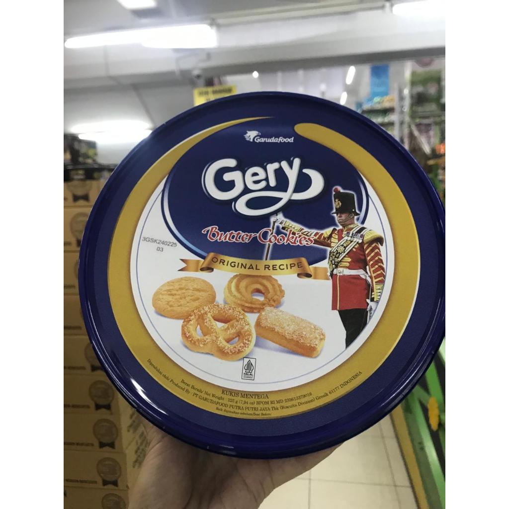 

Roti Kaleng Gery Butter Cookies 225 GR Kemasan Kecil Edisi Lebaran