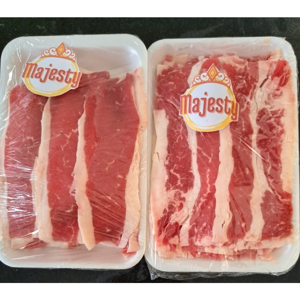 

BEEF SLICE PREMIUM AUS DAGING SLICE SAPI IRIS 100 gr AUS (BRISKET NE)