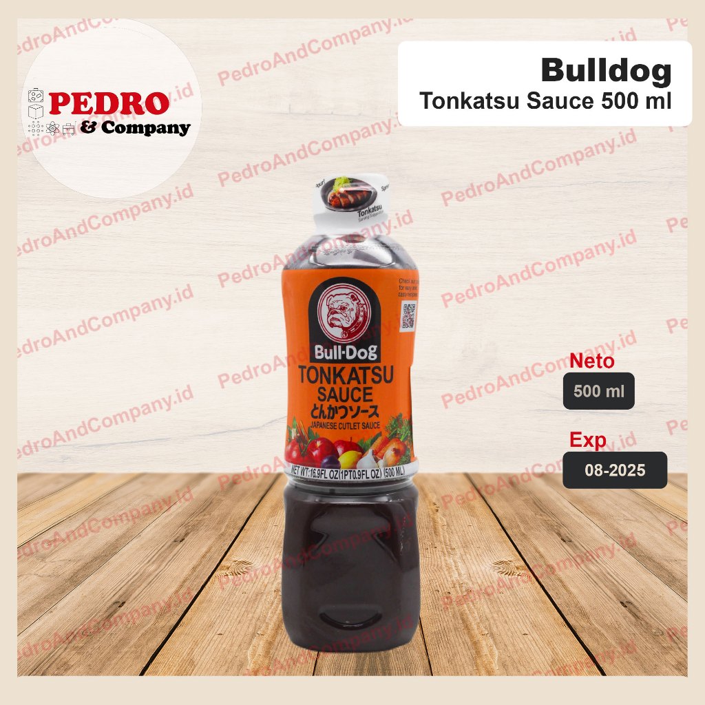 

Bulldog tonkatsu sauce bumbu 500 ml - bumbu daging jepang