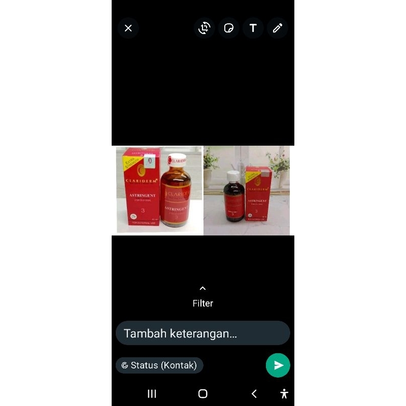 clariderm astringet ori 100%